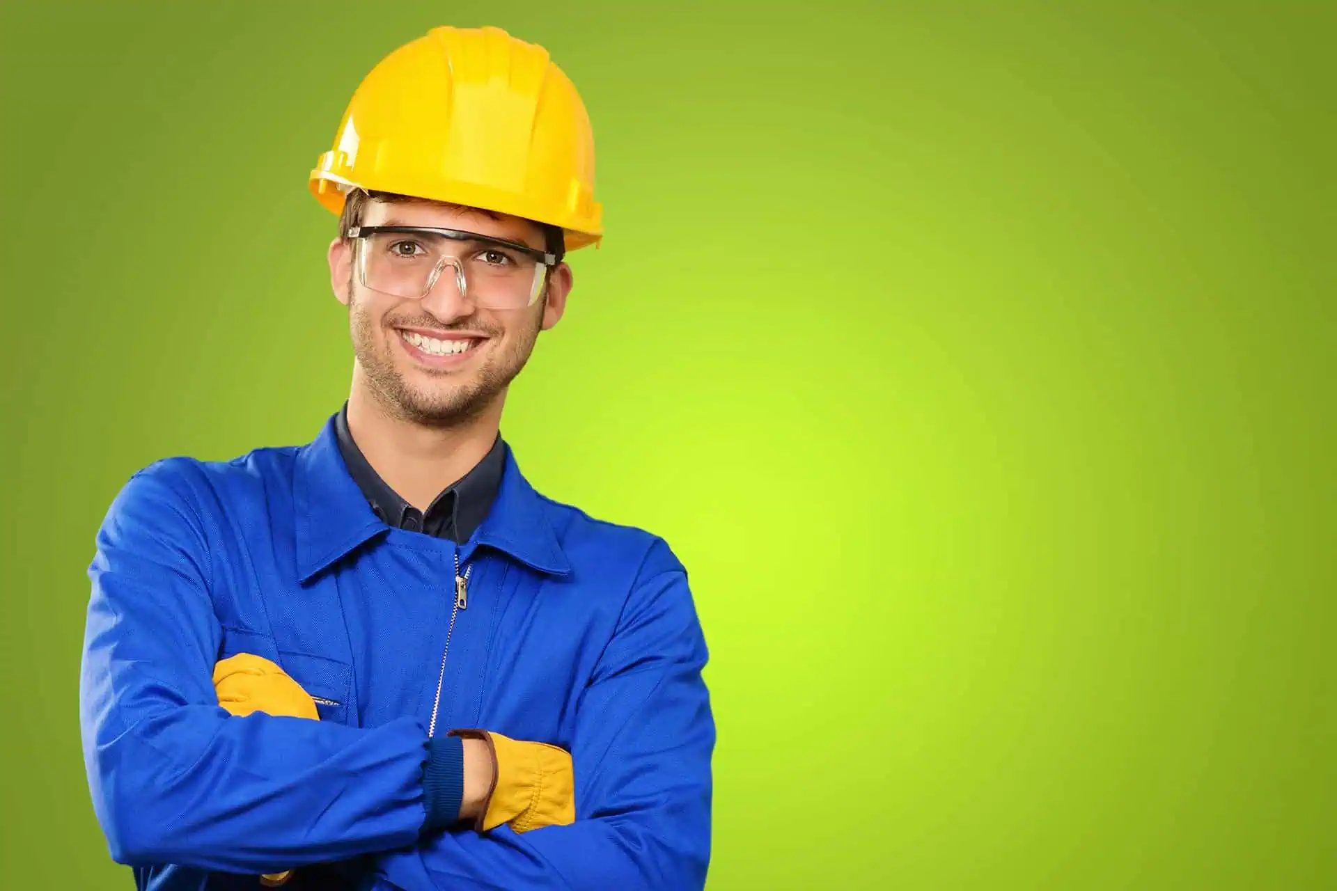 Elektriker bei der Arbeit
